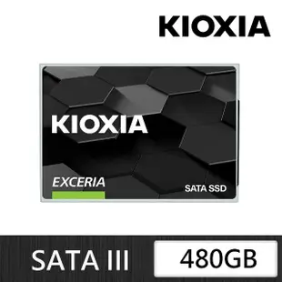 【KIOXIA 鎧俠】Exceria Sata SSD 480GB(LTC10Z480GG8)