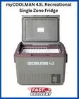 myCOOLMAN 43L Recreational Single Zone Fridge