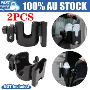 2PCS Stroller Cup Holder Universal Drink Bottle Bike Bag Baby Pram Water Coffee