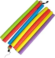 Frediuo High Jump Crossbar,Field Track Outdoor Pole Stand Bungee Cord Training Equipment for Gymnastics Adults Gym Sports Working Out