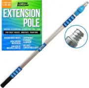 Pole Telescoping Pole Extension Rod Extendable Pole Telescopic Deck Brush Boat H