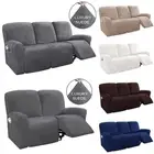 2-3 Seater All-inclusive Recliner Sofa Cover Non-slip Elastic Armchair Cover