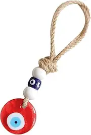 Blue Evil Eye Wall Decor,Evil Eye Rear View Car Ornament | Rear View Car Ornament Charm Car Decor, for Car Window Door Balcony