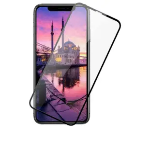 IPhone11 XR 全滿版覆蓋 鋼化膜9H黑邊透明玻璃保護貼玻璃貼(IPHONEXR保護貼 鋼化膜)