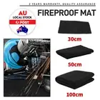 Outdoor Camping Fireproof Ember Mat Fire Pit Grill Stove Mat Blanket Protectors