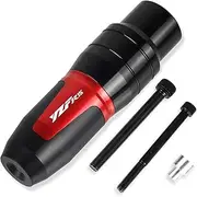 Motorbike Frame Sliders FOR YZFR15 2009 2010 2011 2012 2013 2014 2015 2016 CNC accessories Exhaust Frame Sliders Crash Pads Falling Protector (Color : Red, Size : A-1 piece)