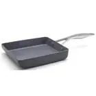 Greenpan Egg Pan, Egg Cooker, Ceramic Coating, Cc000656-001, Gray, 0.17 Pound
