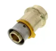 Viega 1/2" PEX Press x 1/2" ProPress Adapter w/Sleeve (Lead Free)