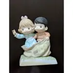 PRECIOUS MOMENTS 水滴娃娃 正品陶瓷擺飾 結婚禮物 情人節禮物