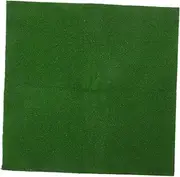 Yardwe Artificial Turf Carpet Outdoor Lawn Immortal Lawn Artificial Moss Round Stool Cushion Chair Cushion Plant Wall Lawn Toilet Seat Cushion Miniature House Rugs Silk Cotton