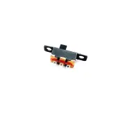 50pcs ON/ON 2 Position SPDT Mini Panel Mounted Slide Switch SS12F15-G5 DC 50V 1A