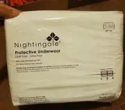 Nightingale Protective Underwear 34-46 S/M Wide Super Absorbent Gel Core 20 CT