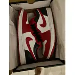 AIR JORDAN 1 LOW 爆裂紋紅白黑