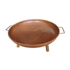 Outdoor Fire Bowl Multifunction for 3-5 People Portable Camping Fire Pit with