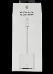 Authentic Apple Mini DisplayPort to DVI Adapter A11305 NIB Sealed