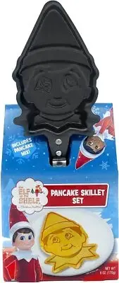 The Elf on the Shelf Buttermilk Pancake Mini Bag Mix & Molded Mini Skillet Set