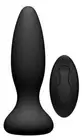 Silicone Vibrator with Remote Control Anal Plug Butt Dilator Vibrating Small