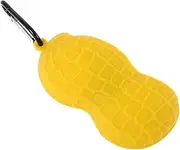 Abaodam Peanut Shape Silicone Golf Ball Holder Portable Durable Golf Ball Protector for Outdoor Use Non Slip Design for Tournaments Casual Play Golf Accessory