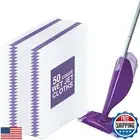 50 Count Disposable Wet Pads Refill for Swiffer Wet Jet Spray Mop,Wet Jet Pad
