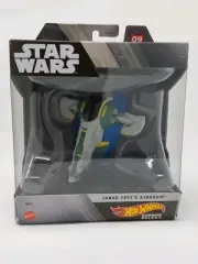 Hot Wheels Star Wars Starships Select 09 Jango Fett’s Starship Brand New in Box