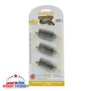 BACHMANN 44833 QUARTER SECTION 14" RADIUS CURVED TRACK - N SCALE (6 pcs)