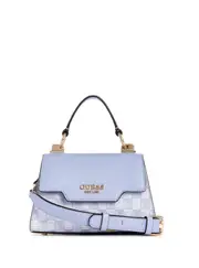 GUESS Women's Lavender Logo Hallie Mini Bag in Purple