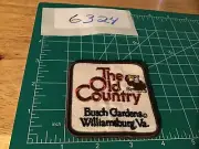Vintage Busch Gardens Souvenir Patch Old Country