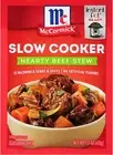 McCormick Slow Cooker Hearty Beef Stew Seasoning Mix