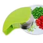 Vegetable/Meat/Herbs/Potato Roller Mincer Cutters Slicer Chopper 6 Wheel Blades#