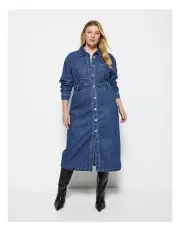 [Commonry] Naomi Dress in Indigo