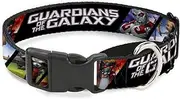 Dog Collar Martingale Guardians of The Galaxy 5 Character Pose Blocks 16 to 23 Inches 1.5 Inch Wide