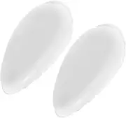 BESTYASH 2 Pcs Silicone Blending Sponges Makeup Sponge Transparent Foundation Blenders Cosmetic Beauty Tool Applicator For Women Girls
