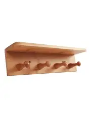 [Living Today] Bamboo Wall Hooks and Shelf