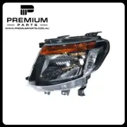 Halogen Head Lamp Left Side Genuine Suits Ford Ranger PX 2011 to 2015
