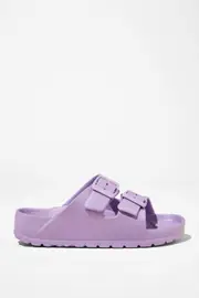 [Cotton On Kids] Cotton On Kids - Twin Strap Slide - Lilac drop 1 LILAC DROP