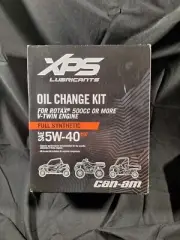 4T 5W-40 Full Synthetic Oil Change Kit for Rotax 500 cc or more V-Twin engine