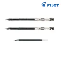 在飛比找momo購物網優惠-【PILOT 百樂】HI-TEC-C 超細鋼珠筆 黑(2筆送