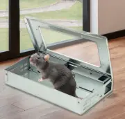 5x Humane Mice Trap Reusable Safe Catching Metal Mouse Multi Live Catcher