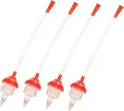 Silicone Nasal Set Pieces Nasal Mucus Sucker Newborn Nose Cleaner Quick Gentle