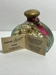 Vintage Bain De Roses Bath Oil Perfumed Flowers - FREESIA - 3.5oz