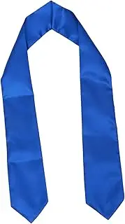 [VALICLUD] Comfy Graduation Gown Scarf Unisex Bachelor Stole Blue Graduation Stole Sash for Celebration
