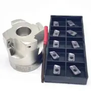 Metal Face Milling Cutter Head Durable Clamped Inserts CNC Machine Tool Holder