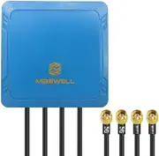 Cellular 5G 4G LTE Antenna 2X2 MIMO & WiFi 7 2x2 MIMO Aerial Omni Outdoor M2MIoT