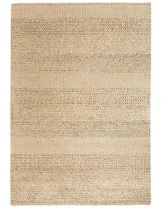 [Miss Amara] Joline Braided and Looped Rug in Caramel Beige