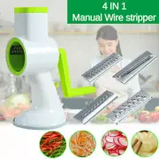 Multifunction Manual Round Vegetable Cutter Slicer Grater Shredder Kitchen Tools