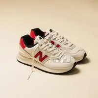 在飛比找蝦皮購物優惠-N版 New Balance 574系列 白紅 百搭 舒適 