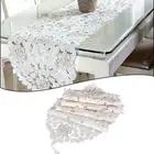 White Table Table Runner Doilies Mat For Mugs Drinks Bowls Home Decor Washable