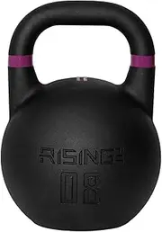 Body Iron 8kg Pro Grade Competition Kettlebell – Solid Handle – Color-Coded – CrossFit, Functional Training, Strength & Conditioning