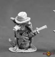 LEATHERHIDE, ARMADILLO MAN Reaper Miniatures Chronoscope REM50320