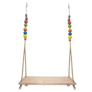 Pet One Chicken Toy Wooden Swing